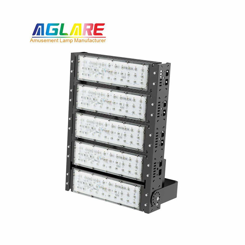 led彩色投光灯 带？250W变色RGB泛光灯游乐园公园景观户表照明