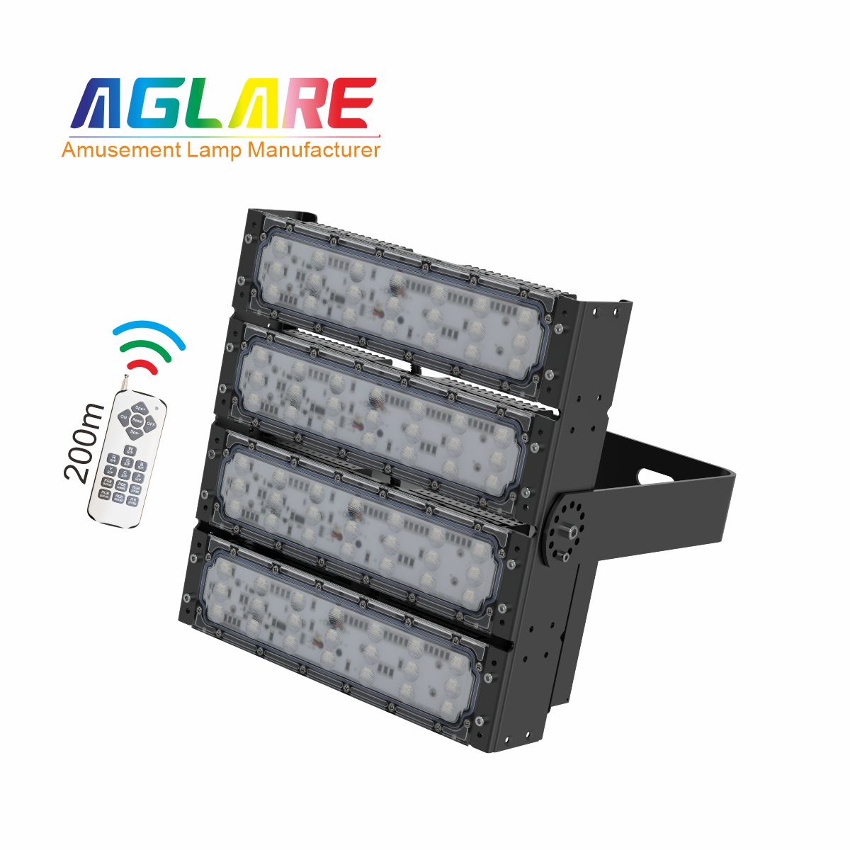 200W RGB彩色投光灯,变色户表射灯带？仄