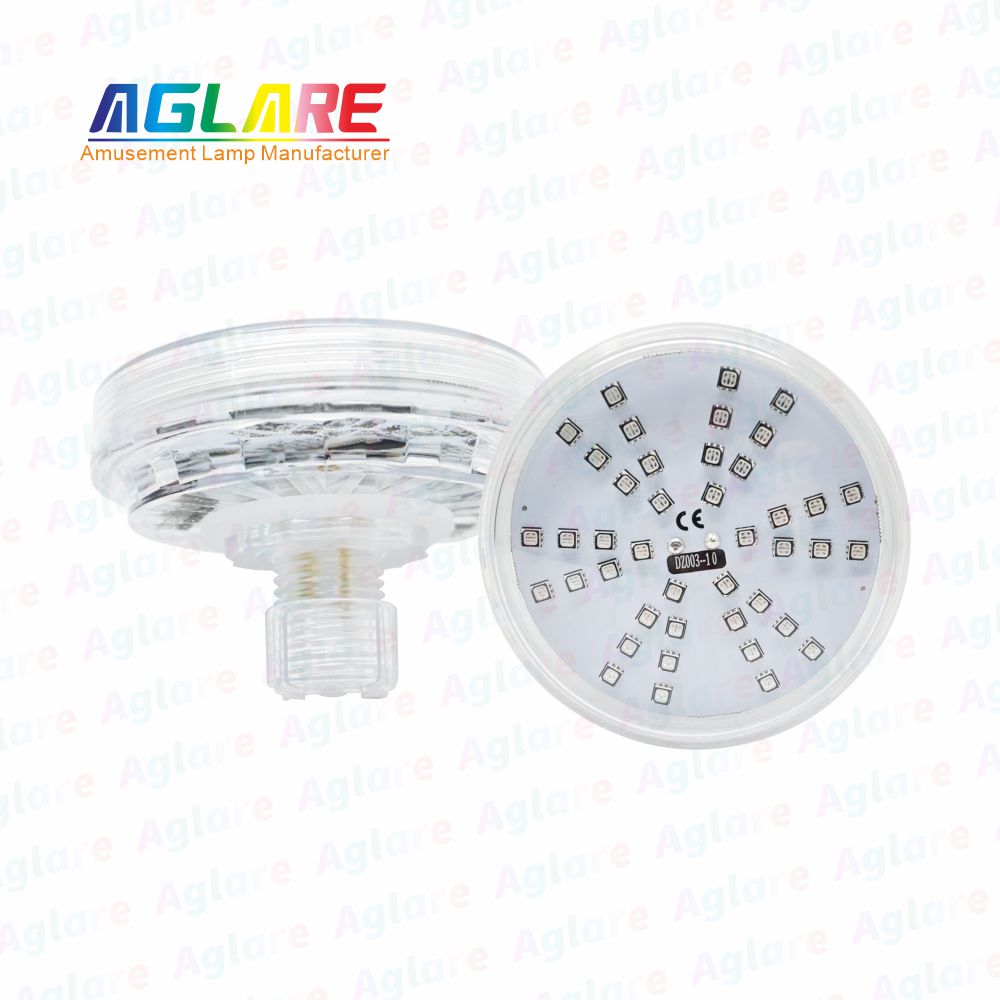 80mm RGB自动LED灯1-16旋转成效的游乐设施- AC24V， 48led